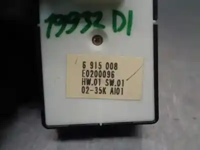 Peça sobressalente para automóvel em segunda mão botão / interruptor elevador vidro dianteiro esquerdo por bmw serie 7 (e65/e66) 3.0 turbodiesel cat referências oem iam 6915008  