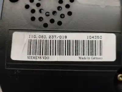 Second-hand car spare part dashboard for volkswagen caddy ka/kb (2k) * oem iam references 2k0920841c  110080237018