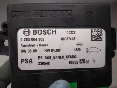 Автозапчастина б/у електронний модуль для peugeot 508 allure посилання на oem iam 9665282880  0263004303