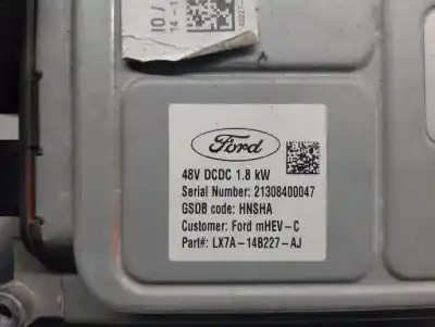 Second-hand car spare part electronic module for ford focus turn. 1.0 ecoboost cat oem iam references lx7a14b227aj  