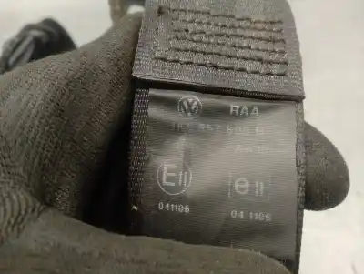 Автозапчастина б/у задній лівий ремін безпеки для volkswagen jetta (1k2) 1.9 tdi посилання на oem iam 1k5857805b  1k5857805b