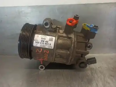 Peça sobressalente para automóvel em segunda mão compressor de ar condicionado a/a a/c por seat leon (5f1) 1.6 tdi referências oem iam 5q0816803b
