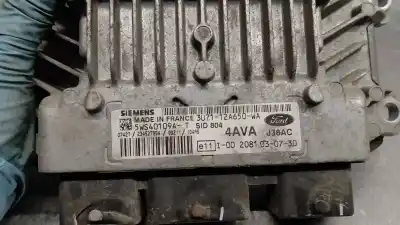 Автозапчасти б/у блок управления двигателем за ford fusion (cbk) 1.4 tdci cat ссылки oem iam 3u7112a650wa  5ws40109at