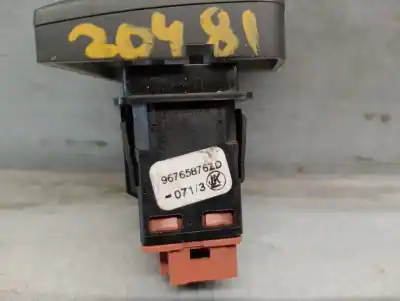 Second-hand car spare part hazard warning lights for citroen c-elysée (11.2012->) 1.6 exclusive [1.6 ltr. - 68 kw hdi fap] oem iam references 96765876zd  