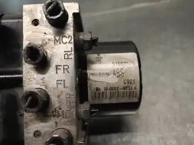 Peça sobressalente para automóvel em segunda mão abs por fiat doblo cargo 1.3 16v jtd cat referências oem iam 51902576  10020702334