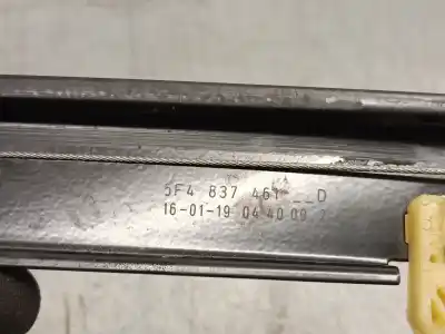 Second-hand car spare part driver left window regulator for seat leon (5f1) 1.6 tdi oem iam references 5f4837461d  