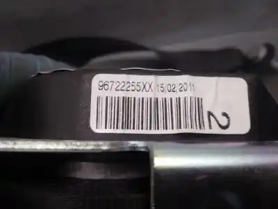 Автозапчасти б/у задний левый ремень безопасности за peugeot 508 i (8d_) 1.6 thp ссылки oem iam 96722255xx  