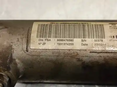 Автозапчастина б/у рульмова рейка для peugeot 508 i (8d_) 1.6 thp посилання на oem iam 9686476580  