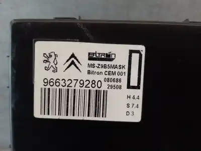 Second-hand car spare part electronic module for lancia phedra (180) 2.2 jtd oem iam references 9663279280  080686