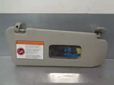 Second-hand car spare part right sunshade for chevrolet aveo 1.4 cat oem iam references 96650104