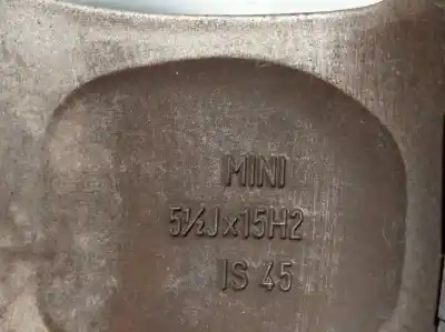 Peça sobressalente para automóvel em segunda mão jante por mini cooper (rc31) (2004-...) manual 1.6 85 referências oem iam 6768498  r1551/2jx15h2is45