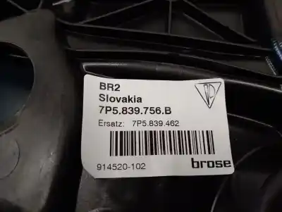 Автозапчастина б/у регулятор скла заднього правого для porsche cayenne (92a) 3.0 diesel посилання на oem iam 5p5839756b  