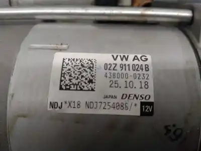 Автозапчастина б/у двигун запускається для seat leon (5f1) 1.6 tdi посилання на oem iam 02z911024b  4380000232