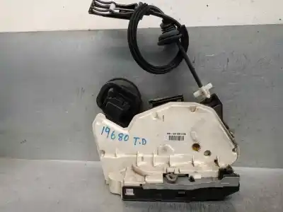 Peça sobressalente para automóvel em segunda mão fechadura da porta traseira direita por volkswagen golf vi (5k1) 1.4 16v tsi referências oem iam 5k4839016b