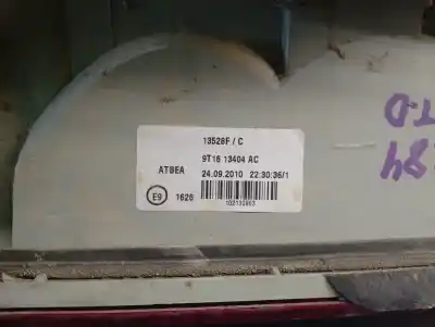Автозапчасти б/у правый задний фонарь за ford transit connect (tc7) 1.8 tdci cat ссылки oem iam 9t1613404ac  5177810