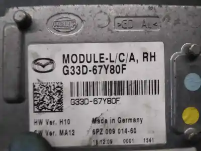 Second-hand car spare part electronic module for mazda cx-7 (er) 2.2 mzr-cd awd (er10a) oem iam references g33d67y80f  