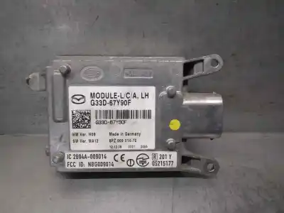 Автозапчастина б/у електронний модуль для mazda cx-7 (er) 2.2 mzr-cd awd (er10a) посилання на oem iam g33d67y90f