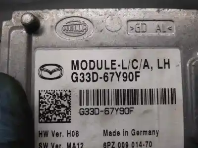 Автозапчасти б/у электронный модуль за mazda cx-7 (er) 2.2 mzr-cd awd (er10a) ссылки oem iam g33d67y90f  