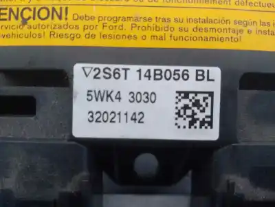 Автозапчасти б/у блок управления подушками безопасности за ford fusion (cbk) 1.4 tdci cat ссылки oem iam 2s6t14b056bl  5wk43030