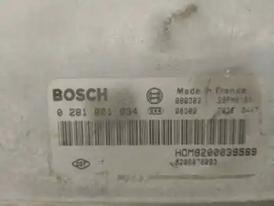 Автозапчастина б/у ебу контролер двигуна для renault scenic (ja..) 1.9 dci authentique посилання на oem iam 8200078730  0281001934