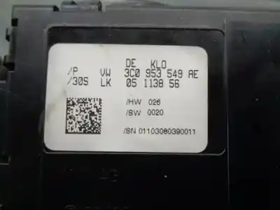 Автозапчасти б/у управление светом за volkswagen passat b6 variant (3c5) 2.0 tdi ссылки oem iam 3c9953513r  3c0959653b