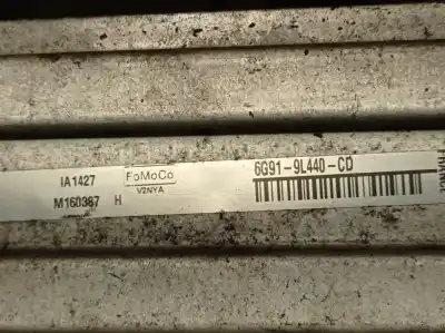 Peça sobressalente para automóvel em segunda mão intercooler por land rover evoque 2.2 sd4 cat referências oem iam 6g919l440cd  m160387h