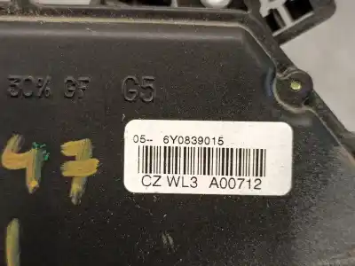 Автозапчасти б/у замок задней левой двери за skoda fabia (6y2/6y3) 1.9 sdi cat (asy) ссылки oem iam 6y0839015  