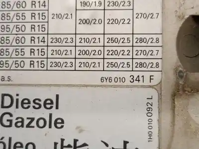 Автозапчастина б/у зовнішній пливний колпак для skoda fabia (6y2/6y3) 1.9 sdi cat (asy) посилання на oem iam 6y6010341f  