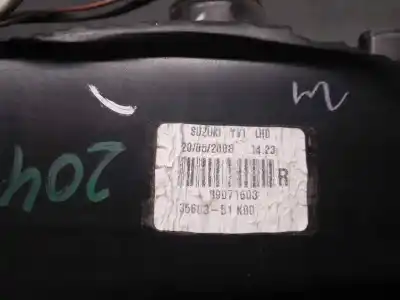 Second-hand car spare part right tailgate light for suzuki splash a5b 1.0 12v cat oem iam references 3560351k00  