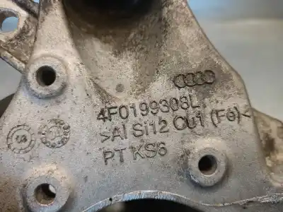Second-hand car spare part left engine support for audi a6 berlina (4f2) 3.0 tdi quattro (165kw) oem iam references 4f0199308l  