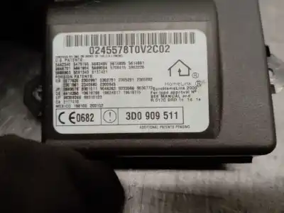Peça sobressalente para automóvel em segunda mão módulo eletrônico por volkswagen touareg (7la, 7l6, 7l7) 2.5 r5 tdi referências oem iam 3d0909511  3d0909511