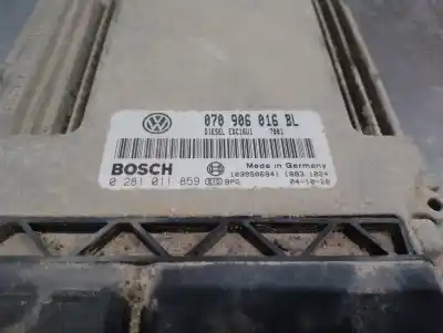Автозапчасти б/у блок управления двигателем за volkswagen touareg (7la, 7l6, 7l7) 2.5 r5 tdi ссылки oem iam 070906016bl  0281011859