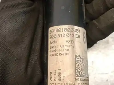Автозапчастина б/у амортизатор задній лівий для seat leon (5f1) 1.4 16v tsi посилання на oem iam 5q0513049dc  814901003534