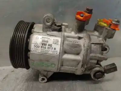 Pezzo di ricambio per auto di seconda mano compressore aria condizionata per seat leon (5f1) 1.6 tdi riferimenti oem iam 5q0816803b