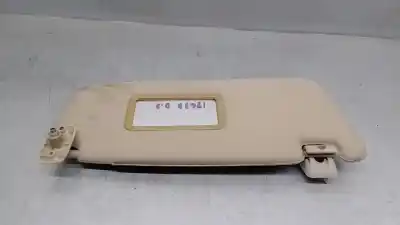 Second-hand car spare part right sunshade for ssangyong rodius 2.7 turbodiesel cat oem iam references 7614021303eaj  