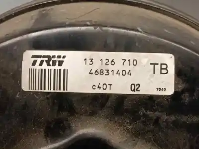 Автозапчастина б/у гальмівний серво для opel vectra c caravan 1.9 16v cdti cat (z 19 dth / lrd) посилання на oem iam 13126710  46831404