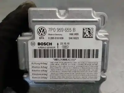Автозапчасти б/у блок управления подушками безопасности за porsche cayenne (92a) 3.0 diesel ссылки oem iam 7p0959655b  0285010939