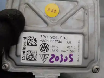 Second-hand car spare part electronic module for porsche cayenne (92a) 3.0 diesel oem iam references 7p0906093  a2c53355730