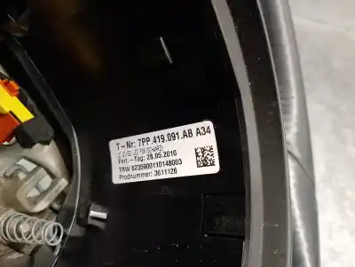 Автозапчастина б/у кермо для porsche cayenne (92a) 3.0 diesel посилання на oem iam 7pp419091ab  7pp419091ad