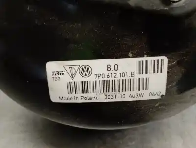 Автозапчастина б/у гальмівний серво для porsche cayenne (92a) 3.0 diesel посилання на oem iam 7p0612101b  95835592301