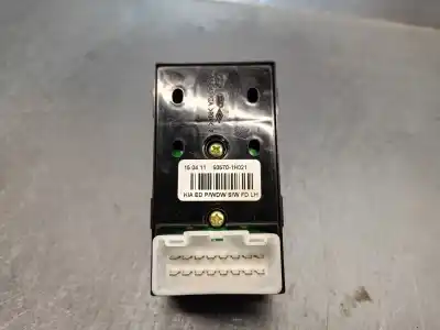 Second-hand car spare part left front power window switch for kia pro cee´d (ed) 1.6 crdi 90 oem iam references 935701h021  