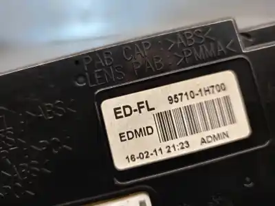 Second-hand car spare part multifunction display for kia pro cee´d (ed) 1.6 crdi 90 oem iam references 957101h700  