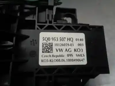 Автозапчастина б/у управління світлом для seat leon (5f1) 1.4 16v tsi посилання на oem iam 5q0953507hq  6q0953549e