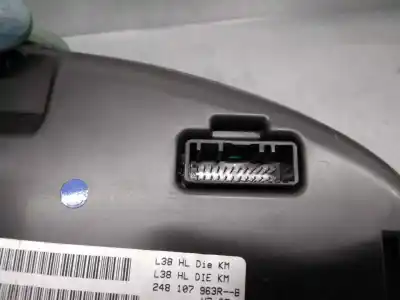 Second-hand car spare part dashboard for renault fluence (l3_) 1.5 dci (l30d l30l l306 l33f l33l l33m l33v l33w) oem iam references 281216746  