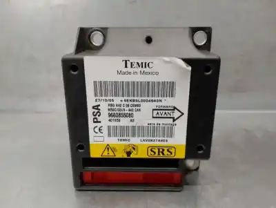 Peça sobressalente para automóvel em segunda mão centralina de airbag por citroen c3 pluriel (hb_) 1.4 hdi referências oem iam 9660855080