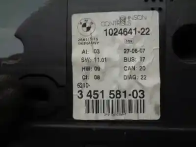 Peça sobressalente para automóvel em segunda mão quadrante por bmw x3 (e83) 2.0 sd referências oem iam 3451581  