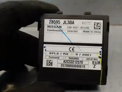 Second-hand car spare part electronic module for infiniti fx 3.7 v6 (320 cv) 3.7 v6 oem iam references 28595jl30a  5wk47842