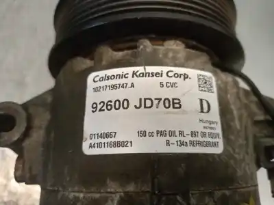 Автозапчасти б/у компрессор кондиционера воздуха за nissan qashqai / qashqai +2 i (j10, nj10, jj10e) 2.0 dci ссылки oem iam 92600jd700  