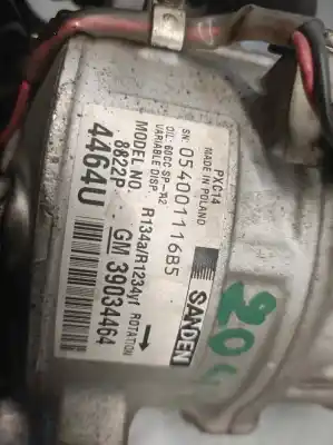Second-hand car spare part air conditioning compressor for opel insignia berlina 1.6 cdti dpf oem iam references 39034464  8822p