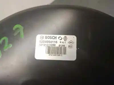 Second-hand car spare part brake servo for renault fluence (l3_) 1.5 dci (l30d l30l l306 l33f l33l l33m l33v l33w) oem iam references 472104452r  